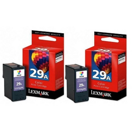 Genuine Original LEXMARK TWIN PACK  18C1529A COLOUR    TPASA23